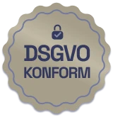Siegel: DSGVO-konform